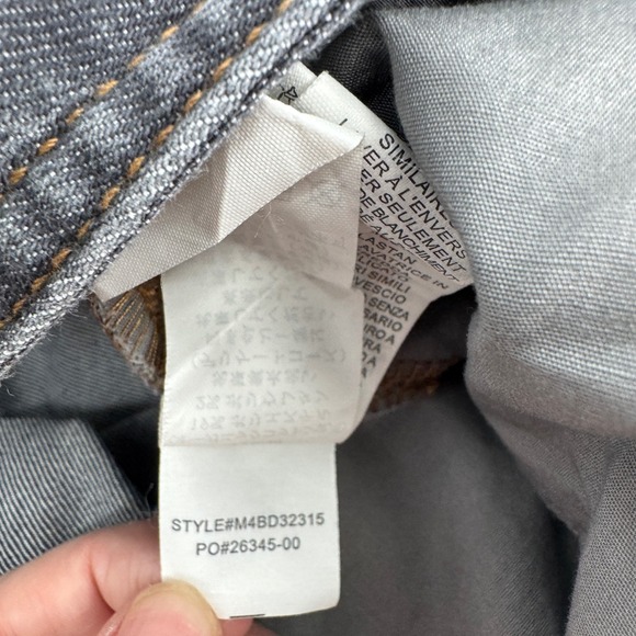 Prana Slim Fit Bridger Jeans Mens 35x32 Dark Wash Blue Organic Cotton M4BD32315 - Picture 6 of 10